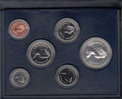 CANADA 1982 SET MONEDE PROOF foto