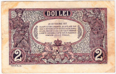 Bancnota 2 lei 1937 RARA foto