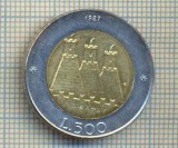 11296 MONEDA - SAN MARINO - 500 LIRE - ANUL 1987 -STAREA CARE SE VEDE, Europa