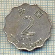11304 MONEDA - HONG KONG - 2 DOLLARS - ANUL 1993 -STAREA CARE SE VEDE