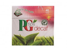 Pg Decaf Tea Bags 40&amp;#039;s (Ceai Negru Varsat Fara Cofeina - 40 pliculete) foto