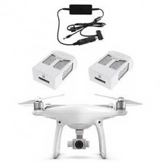 Pachet drona 4K, incarcator, 2 baterii DJI Phantom 4 Future Technology foto