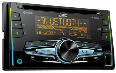 Receptor CD 2-DIN JVC KWR920BT Future Technology foto