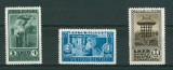 ROMANIA 1934 &ndash; MUNCA NOASTRA ROMANEASCA, LNFR, serie MNH, DG11, Nestampilat