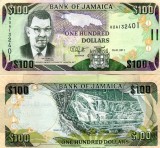 SV * Jamaica $ 100 DOLLARS 2011 AUNC+