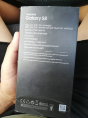 Samsung galaxy S8 Neactivat foto