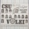 Calendar 1989 echipa volei feminin CSU Rapid Galati