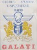 Program Carnet CSU Rapid Galati 1987-88, Fan Zone, Volei, Handbal, Baschet, Calendar 1988