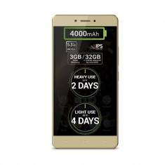Smartphone Allview P9 Energy Lite 32GB Dual Sim 4G Gold foto