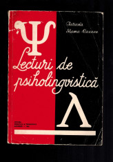 Tatiana Slama Cazacu - Lecturi de psiholingvistica, 1980 foto