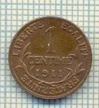 11327 MONEDA - FRANTA - 1 CENTIME - ANUL 1911 -STAREA CARE SE VEDE