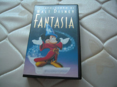 Caseta video VHS originala WALT DISNEY - FANTASIA, provenienta Italia foto