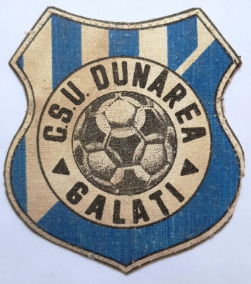 Ecuson echipa fotbal Dunarea CSU Galati 1983 foto
