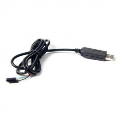cablu convertor PL2303 PL2303HX USB la UART TTL 4 pini RS232 foto