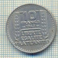 11348 MONEDA - FRANTA - 10 FRANCS - ANUL 1945 -STAREA CARE SE VEDE