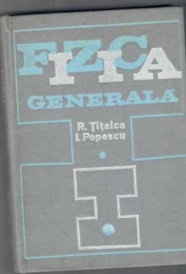 Fizica generala, Titeica foto