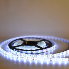 Banda led 5m, 6500k, silicon, smd 5050, Transformator 12v 2a, foto