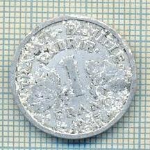 11418 MONEDA - FRANTA -GUVERN VICHY- 1 FRANC - ANUL 1943 -STAREA CARE SE VEDE
