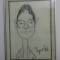 Caricatura originala Stefan Popa Popa&#039;s/ Popas