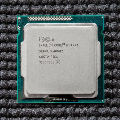 Procesor Intel Quad Core I7 3770 3.4Ghz/Turbo 3.9Ghz Ivy Bridge socket 1155 foto