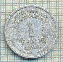 11407 MONEDA - FRANTA - 1 FRANC - ANUL 1948 -STAREA CARE SE VEDE foto