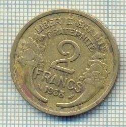 11341 MONEDA - FRANTA - 2 FRANCS - ANUL 1938 -STAREA CARE SE VEDE foto