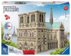 Puzzle 3D Notre Dame 324 piese foto