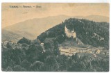 243 - BRAN, Brasov, Dracula Tower, Romania - old postcard - used - 1911