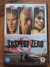 Suspect Zero , DVD subtitrat in romana foto