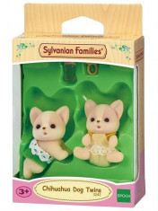 Set Figurine Sylvanian Families Chihuahua Dog Twins foto