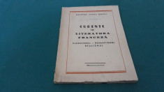 CURENTE IN LITERATURA FRANCEZA* CLASICISMUL, ROMANTISMUL/G. I. GHIDU/1942 foto