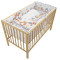 Lenjerie Mykids Bufnita Gri 4+1 Piese 120X60