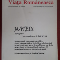 Viata Romaneasca - Anul CIII(104)- Martie - Aprilie , Nr.3-4