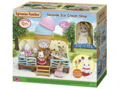 Set Jucarii Sylvanian Families Seaside Ice Cream Shop foto