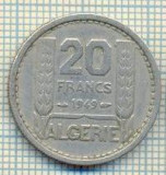11344 MONEDA - ALGERIA COLONIE - 20 FRANCS - ANUL 1949 -STAREA CARE SE VEDE