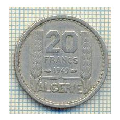 11344 MONEDA - ALGERIA COLONIE - 20 FRANCS - ANUL 1949 -STAREA CARE SE VEDE