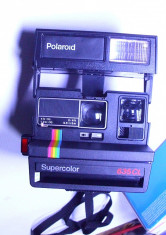 polaroid 635CL Supercolor aparat foto de colectie vechi functional foto