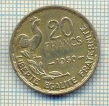 11342 MONEDA - FRANTA - 20 FRANCS - ANUL 1950 -3 plumes -STAREA CARE SE VEDE, Europa