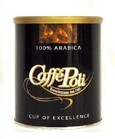 Cafea macinata Arabica 100% 250 gr CaffePoli Cafea macinata Arabica 100% 250 gr CaffePoli