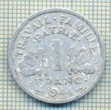 11419 MONEDA - FRANTA -GUVERN VICHY- 1 FRANC - ANUL 1944C -STAREA CARE SE VEDE, Europa