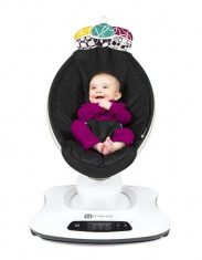 Fotoliu Balansoar Bebelusi 4Moms Mamaroo 4.0 Classic Negru foto