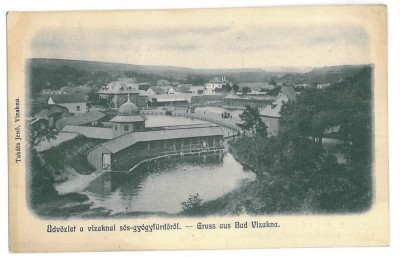 3963 - OCNA SIBIULUI, Litho, Romania - old postcard - used - 1902 foto