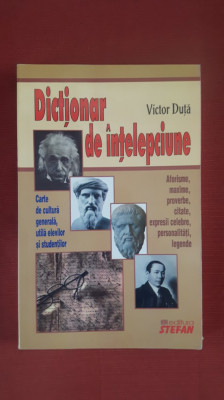 Victor Duta - Dictionar de intelepciune foto