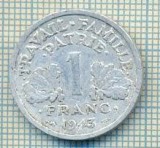 11417 MONEDA - FRANTA -GUVERN VICHY- 1 FRANC - ANUL 1943 -STAREA CARE SE VEDE, Europa