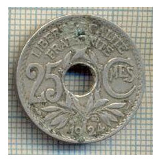 11346 MONEDA - FRANTA - 25 CENTIMES - ANUL 1924 -STAREA CARE SE VEDE