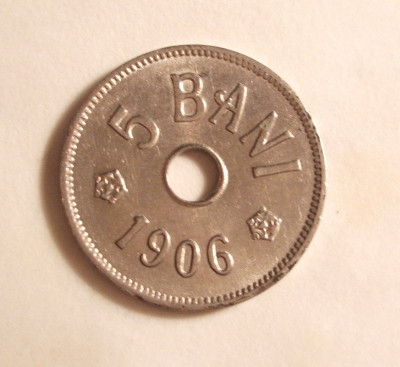 5 BANI 1906 J / UNC foto