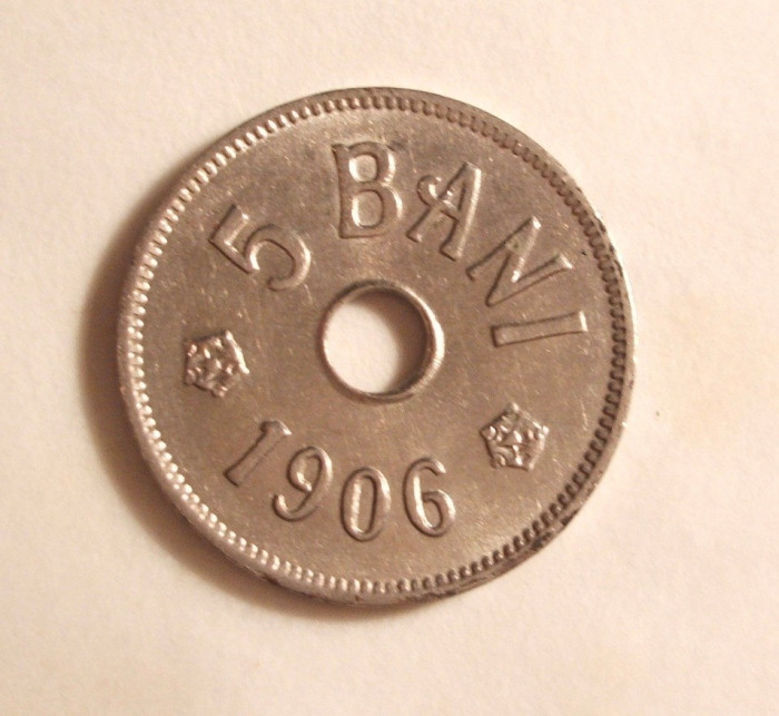 5 BANI 1906 J / UNC