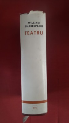WILLIAM SHAKESPEARE - TEATRU - editie de lux , pe foita de tigarete foto