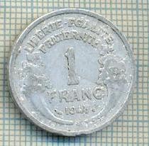 11401 MONEDA - FRANTA - 1 FRANC - ANUL 1948 B -STAREA CARE SE VEDE foto