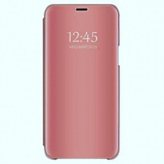 Husa Clear View Mirror Samsung Galaxy S8 Plus Rose Gold foto